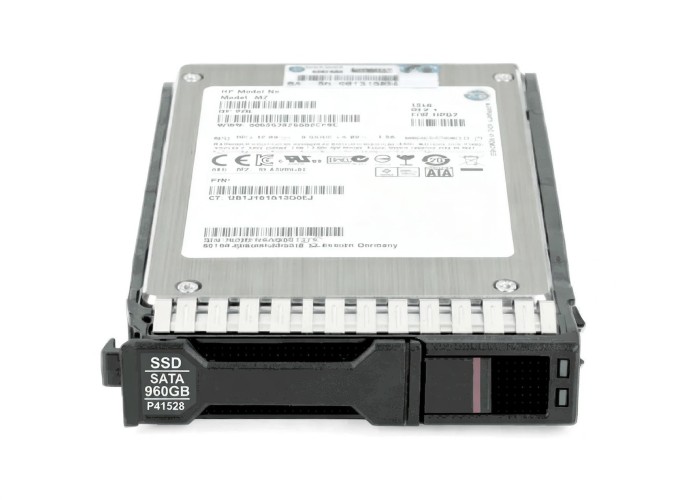 MK000960GXWBU Твердотельный накопитель HP G10+ G11 G12, 960 ГБ, 2,5 SATA IN, 6 ГБ, BC