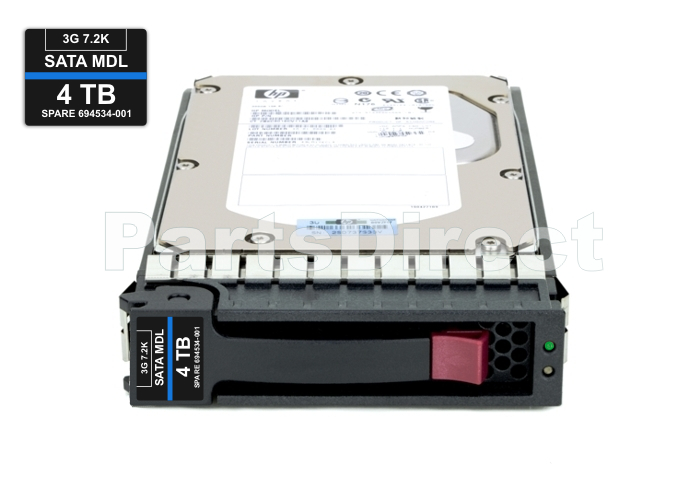695502-004 HP 4 ТБ 3G 7,2K 3,5 SATA