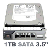 400-AENR Dell 1 ТБ 6 ГБ 7.2K 3,5-дюймовый SATA-накопитель с F238F