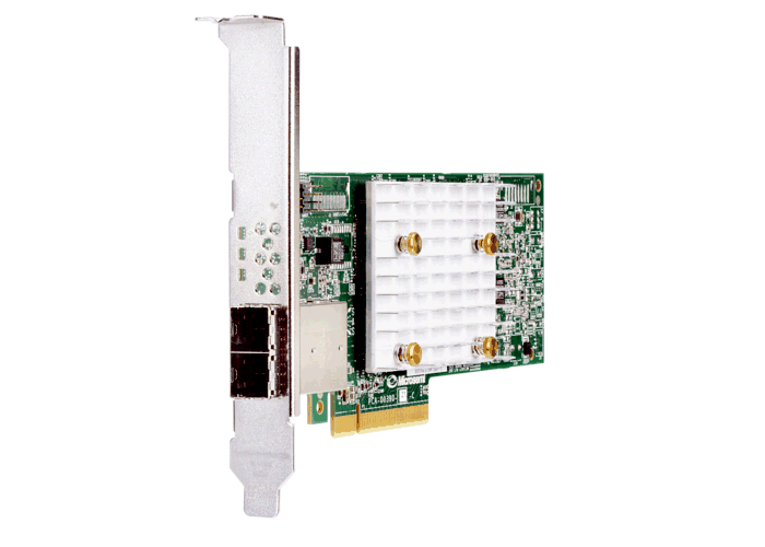 804398-B21 Подключаемый контроллер HPE Smart Array E208e-p SR 12G SAS PCIe