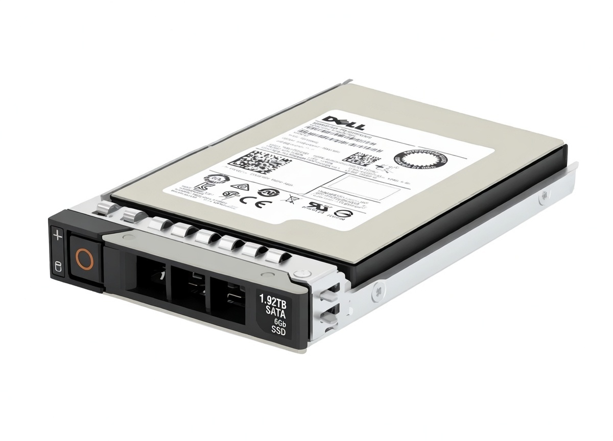 02N55 Твердотельный накопитель Dell G14-G17, 1,92 ТБ, 2,5 SATA, 6G, RI, с DXD9H