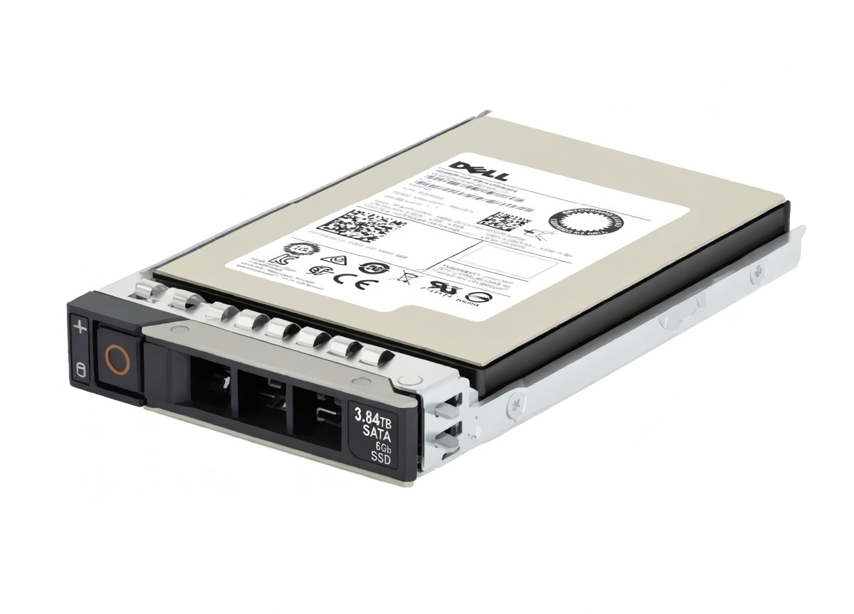 7PYWT Твердотельный накопитель Dell G14-G17, 3,84 ТБ, 2,5 SATA, 6G TLC, RI, с DXD9H