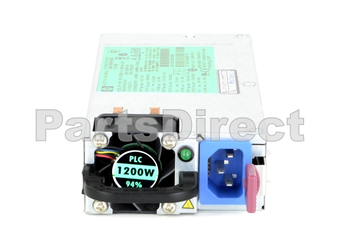 578322-B21 Комплект блока питания HP DL385 G7 1200 Вт с общим слотом Platinum и возможностью горячей замены