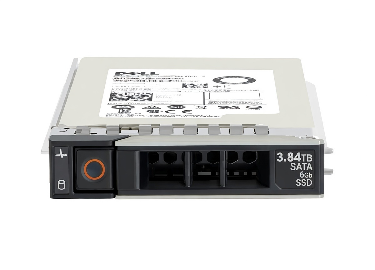 7PYWT Твердотельный накопитель Dell G14-G17, 3,84 ТБ, 2,5 SATA, 6G TLC, RI, с DXD9H