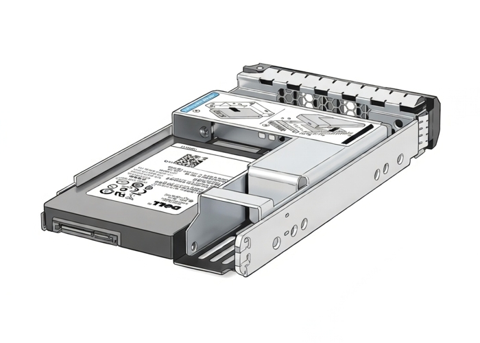 0CN0KD Dell 3,84 ТБ 3,5-дюймовый SAS 12G MU SED SSD с F238F