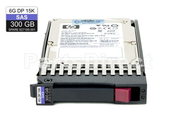 EH0300JEDHC HP 300-GB 6G 15K 2.5 DP SAS