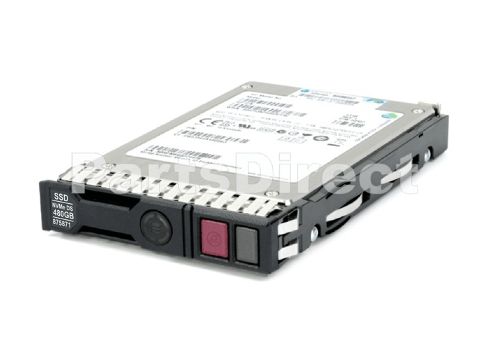 875587-B21 HP 480 ГБ NVMe SmartDrive 2,5" SFF Read Intensive RI Mainstream Perf MP Digitally Signally DS Solid State Drive SSD