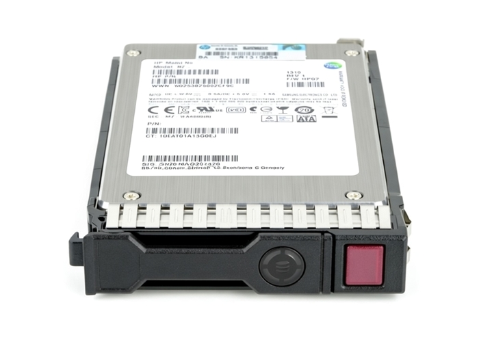 804665-H21 Твердотельный накопитель HP G9 G10, 400 ГБ, 2,5 SATA, 6G, WI