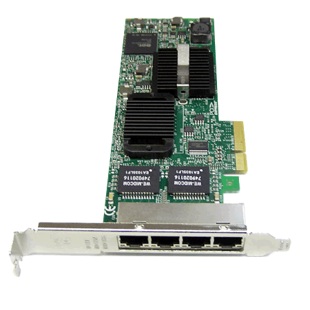 Сетевой адаптер H092P Dell R210 Intel Pro/1000 Quad Port PCI-e