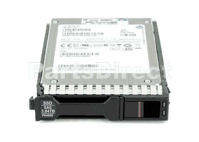 VO003840PXVR Твердотельный накопитель HP G10+ G11 G12 3,84 ТБ 2,5 SAS RI с самошифрованием 12 ГБ BC