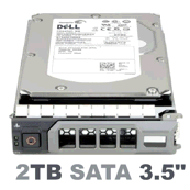 0D0FJ9 Dell 2-ТБ 6 ГБ 7.2K 3,5-дюймовый SATA-накопитель с F238F