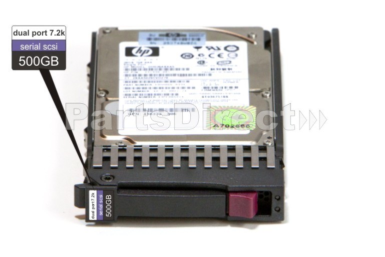 507610-B21 HP 500-GB 6G 7.2K 2.5 DP SAS