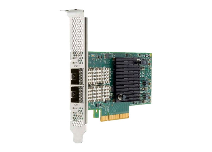 P13188-B21 HP Mellanox MCX512F-ACHT Ethernet 10/25 Гбит/с, двухпортовый SFP28, рабочий
