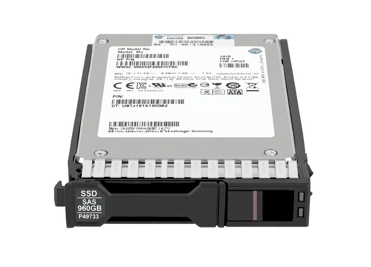 P49286-001 Твердотельный накопитель HP G10+ G11 G12 960 ГБ 2,5 SAS RI 24G BC
