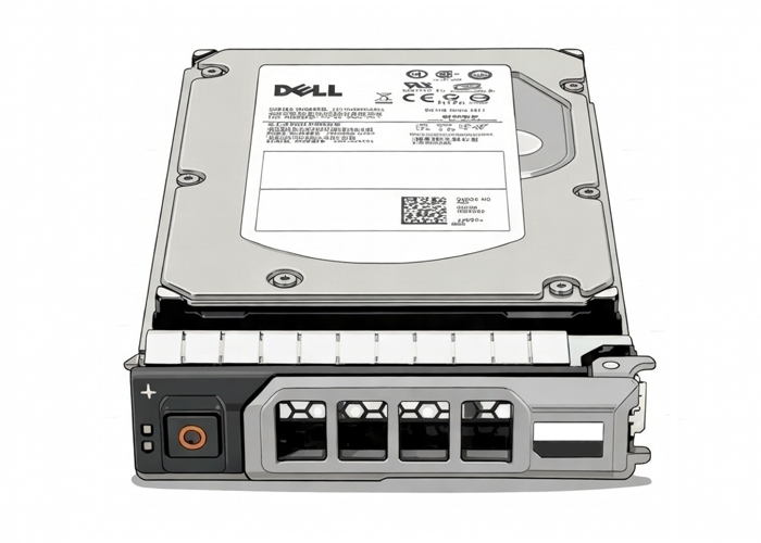 400-AXLL Dell 12 ТБ 12 ГБ 7.2K 3,5-дюймовый SAS SED с F238F