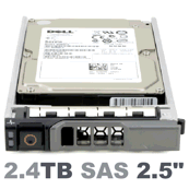 400-AWZD Dell 2,4 ТБ 12G 10K 2.5 512e SAS с G176J