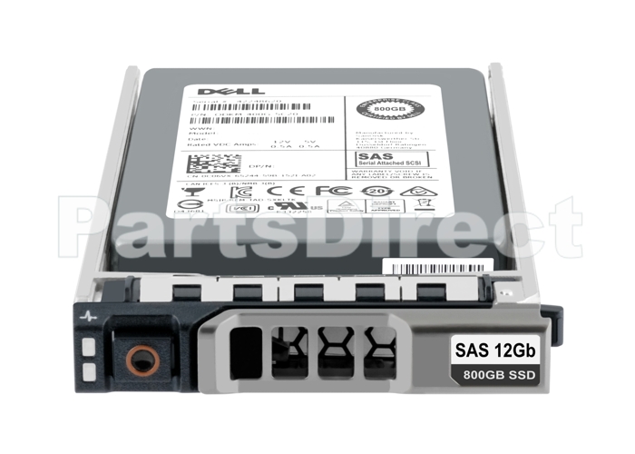 CW988 Dell 800 ГБ 12G 2.5 512n SAS WI SSD с G176J