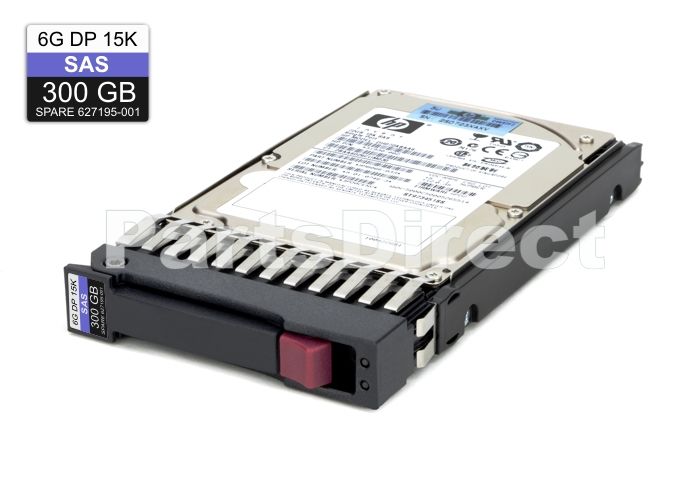EH0300JEDHC HP 300-GB 6G 15K 2.5 DP SAS