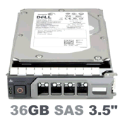 J8189 Dell 36-GB 15K 3G 3.5 SP SAS w/F238F