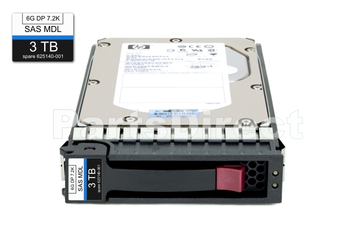 697570-001 HP 3-TB 6G 7.2K 3.5 MDL SAS