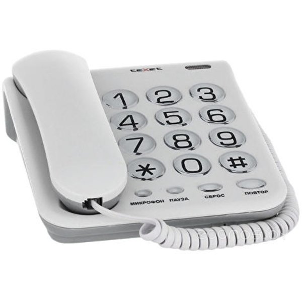 Проводной телефон TeXet TX-262 (Light-grey)