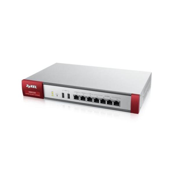 Межсетевой экран ZyXEL USG210 с набором подписок на 1 год 1.90Гб/с, USG210-RU0102F