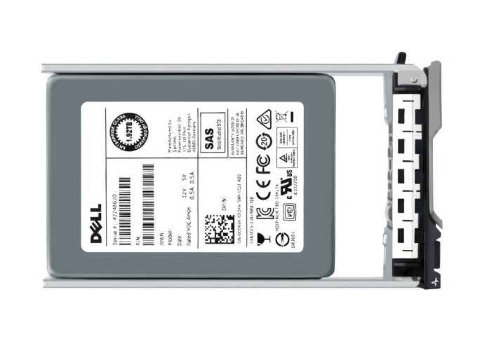 400-AMQL Dell 1,92 ТБ 12 ГБ 2,5-дюймовый SAS RI MLC SSD с G176J