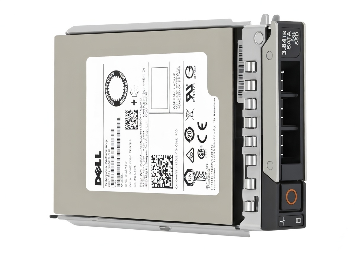 Твердотельный накопитель Dell G14-G17, 400 BDNK, 3,84 ТБ, 2,5 SATA, 6G, TLC, RI, с DXD9H